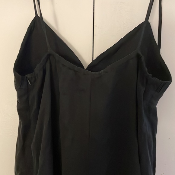 Zara Black Romper with adjustable shoulder straps ties in Size Medium - Picture 11 of 17